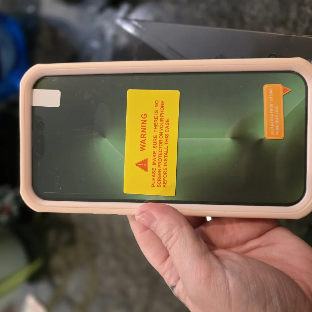 Heavy Tempered Glass Case for Pro Max 14 IPHONE -